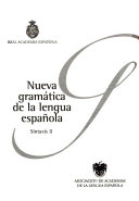 Nueva gramática de la lengua española