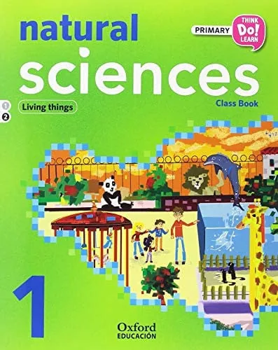 Natural Sciences 1 Class Book 2 Living things cover
