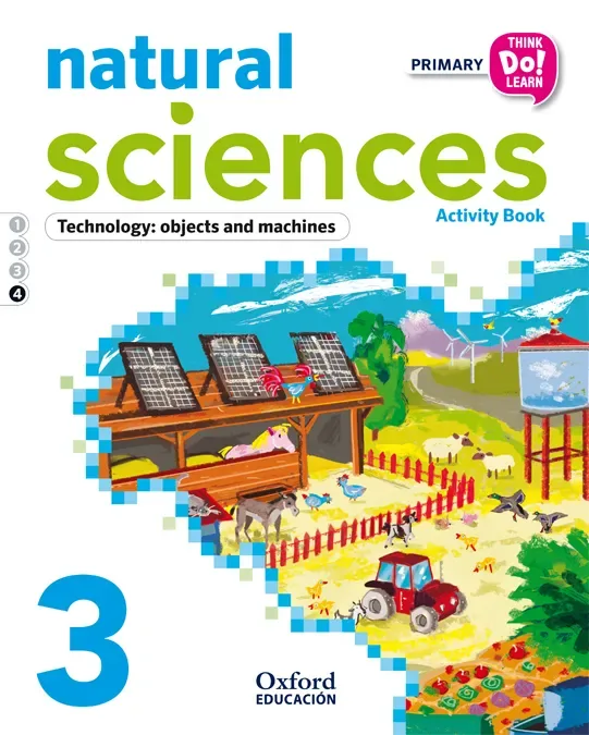 Natural Sciencies 3 Activity Book/4 Thechnology: objec cover