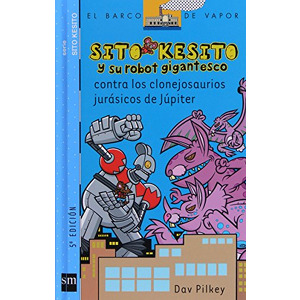 Sito Kesito y su robot gigantesco contra los clonejosaurios jurásicos de Júpiter