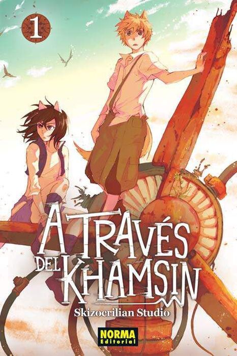 A través del Khamsin.- ( comic-historieta) cover