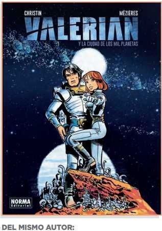Valerian y la ciudad de los mil planetas cover