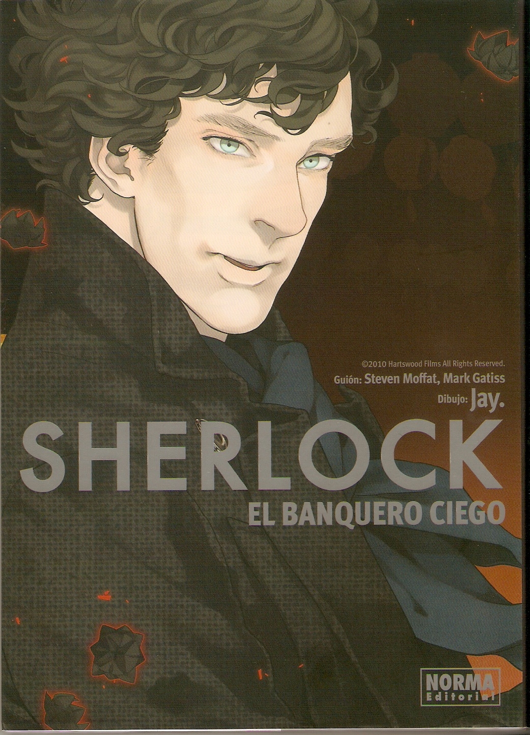Sherlock : El banquero ciego cover