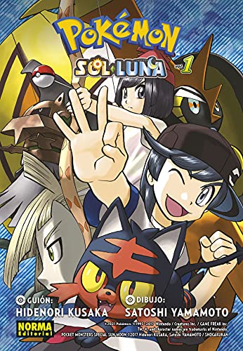 Pokemon Sol Y Luna 1 cover