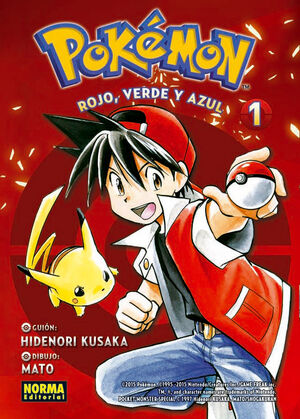 Pokémon rojo, verde y azul 1 vol 1