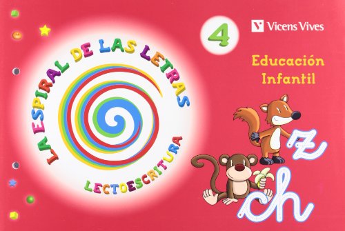 La espiral de las letras 4 año cover