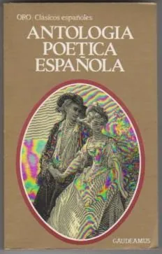 Antología poética española cover