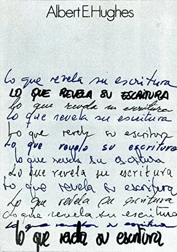 Lo que revela su escritura cover