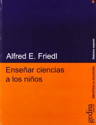 Enseñar ciencias a los niños cover