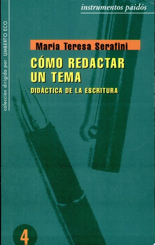 Cómo redactar un tema didáctica de la escritura cover