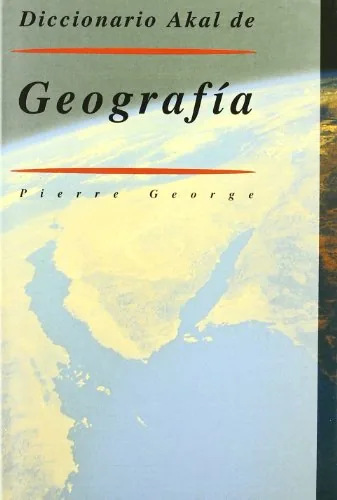Diccionario de geografía cover