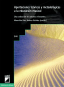 Aportaciones teóricas y metodológicas a la educación musical cover