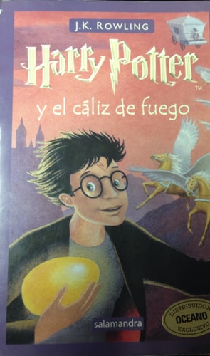 Harry Potter y el Caliz de Fuego / Harry Potter and the Goblet of Fire (Spanish Edition) cover