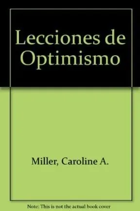 Lecciones de optimismo cover
