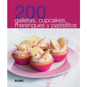 200 galletas, cupcakes, merengues y pastelitos