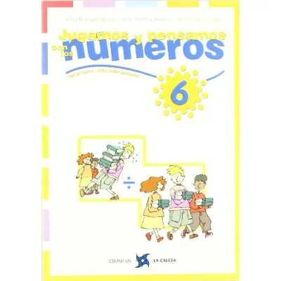 Jugamos y pensamos con los números - 6 cover