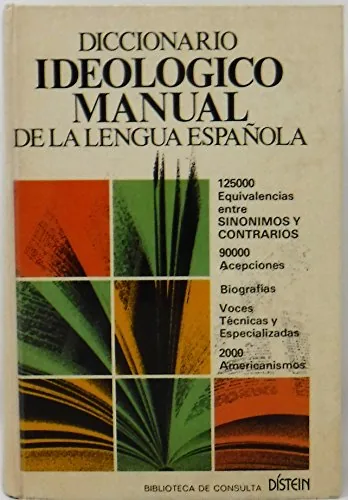 Diccionario ideológico manual de la lengua española
