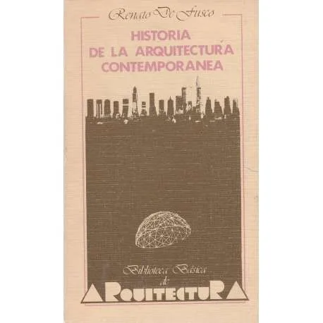 Historia de la arquitectura contemporanea cover