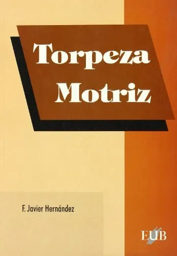 Torpeza Motriz cover