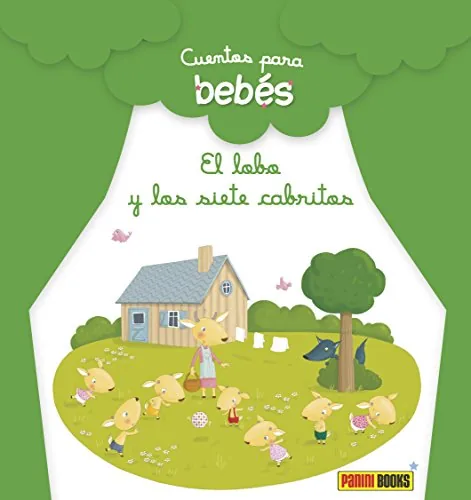 CUENTOS PARA BEBÉS, El lobo y los siete cabritos cover