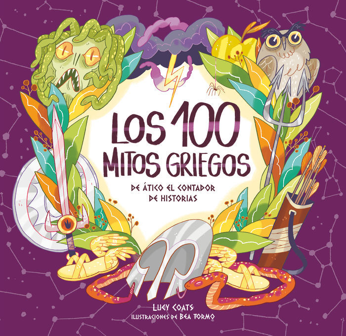 Los 100 mitos griegos cover