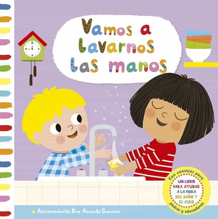 Vamos a lavarnos las manos. cover