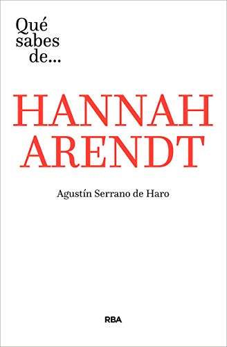 Qué sabes de... Hannah Arendt cover