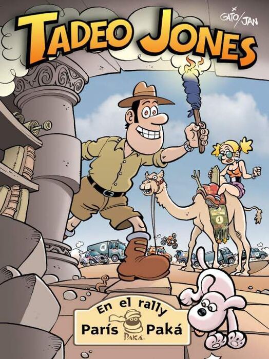 Tadeo Jones- en el rally paris-paká. cover