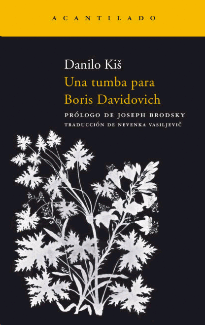 Una tumba para Boris Davidovich