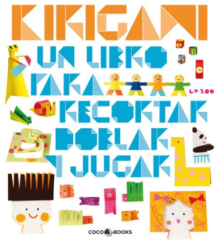 Kirigami un libro para recortar doblar y jugar cover