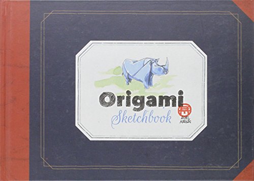 Origami sketchbook cover