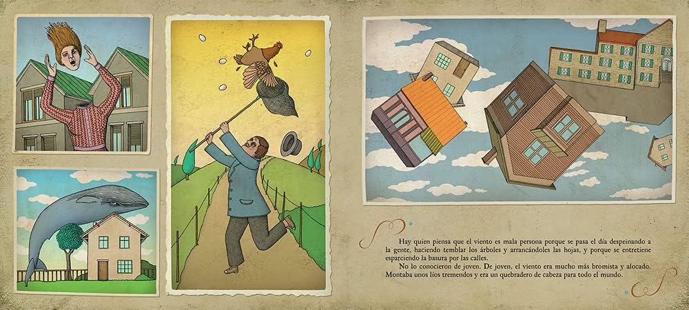 Antiguamente, el viento