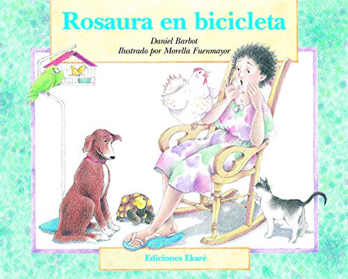 Rosaura en bicicleta