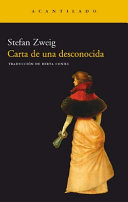 Carta de una desconocida cover