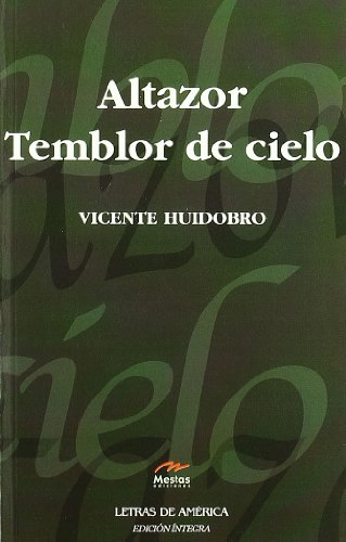 Altazor temblor de cielo.