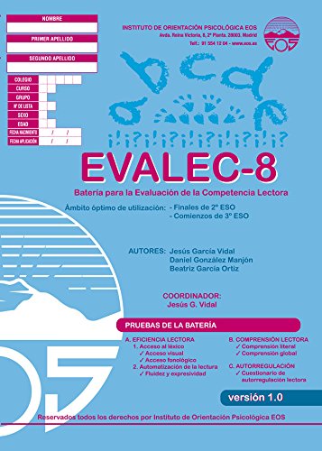 EVALEC Bateria para la evaluacion de la Competencia Lectora.