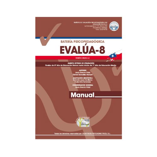 Batería psicopedagógica Evalúa-8