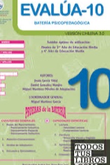 Batería psicopedagógica Evalúa-10