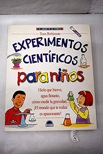 Experimentos científicos para niños cover
