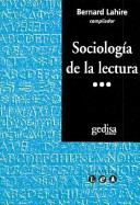 Sociología de la lectura cover