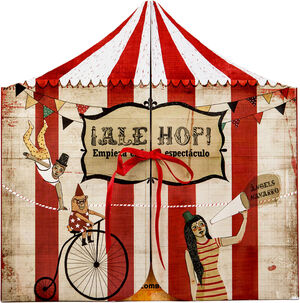 ¡alehop! empieza el espectáculo cover