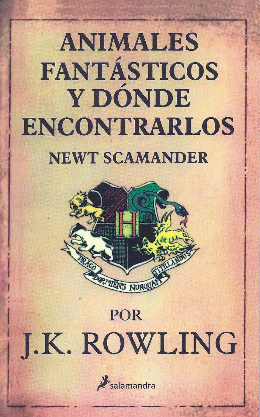Animales fantásticos y dónde encontrarlos cover
