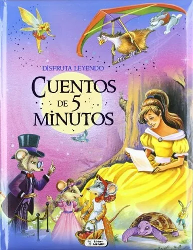 Disfruta leyendo cuentos de 5 minutos cover