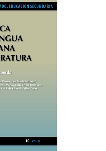 Didáctica de la lengua castellana y la literatura cover