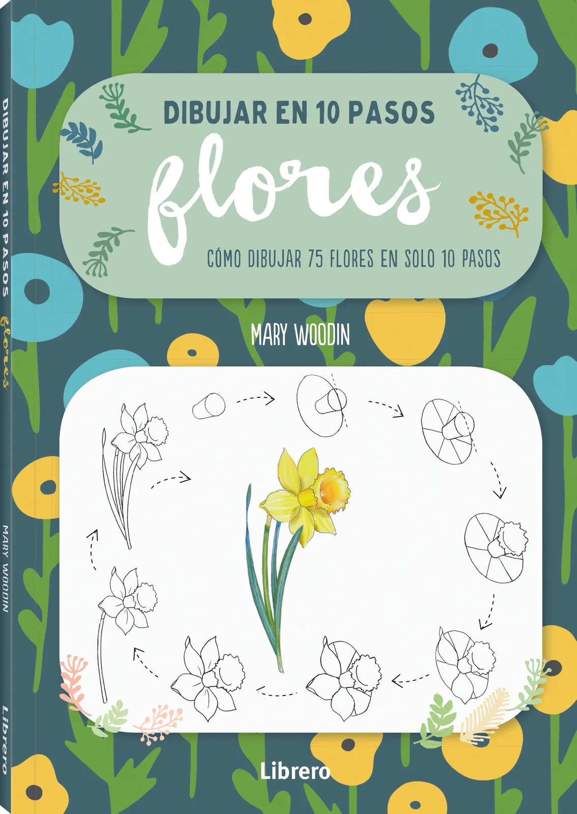 Dibujar en 10 pasos Flores cover