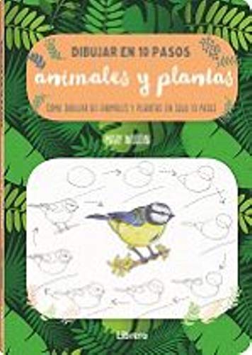 Dibujar animales y plantas en 10 pasos cover