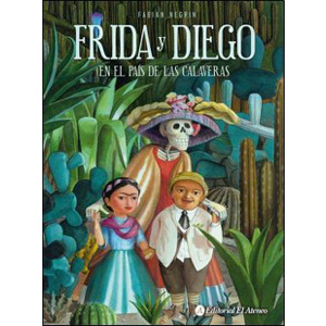 Frida y diego en el país de las calaveras cover