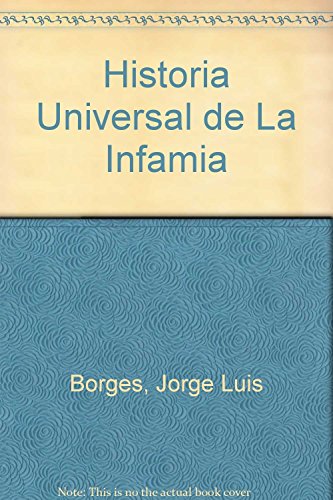 Historia universal de la infamia