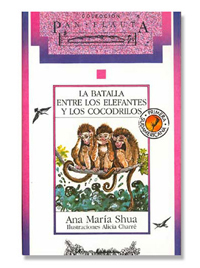 La batalla entre los animales y los cocodrilos cover