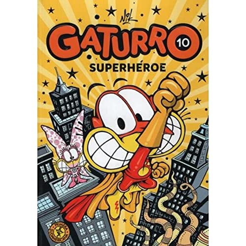Gaturro 10 . gaturro superheroe cover